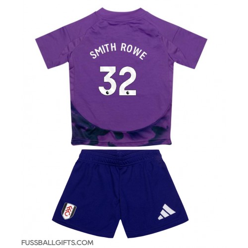 Fulham Emile Smith Rowe #32 Fußballbekleidung 3rd trikot Kinder 2024-25 Kurzarm (+ kurze hosen)